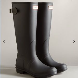 Hunter Original Tall Black Rainboots